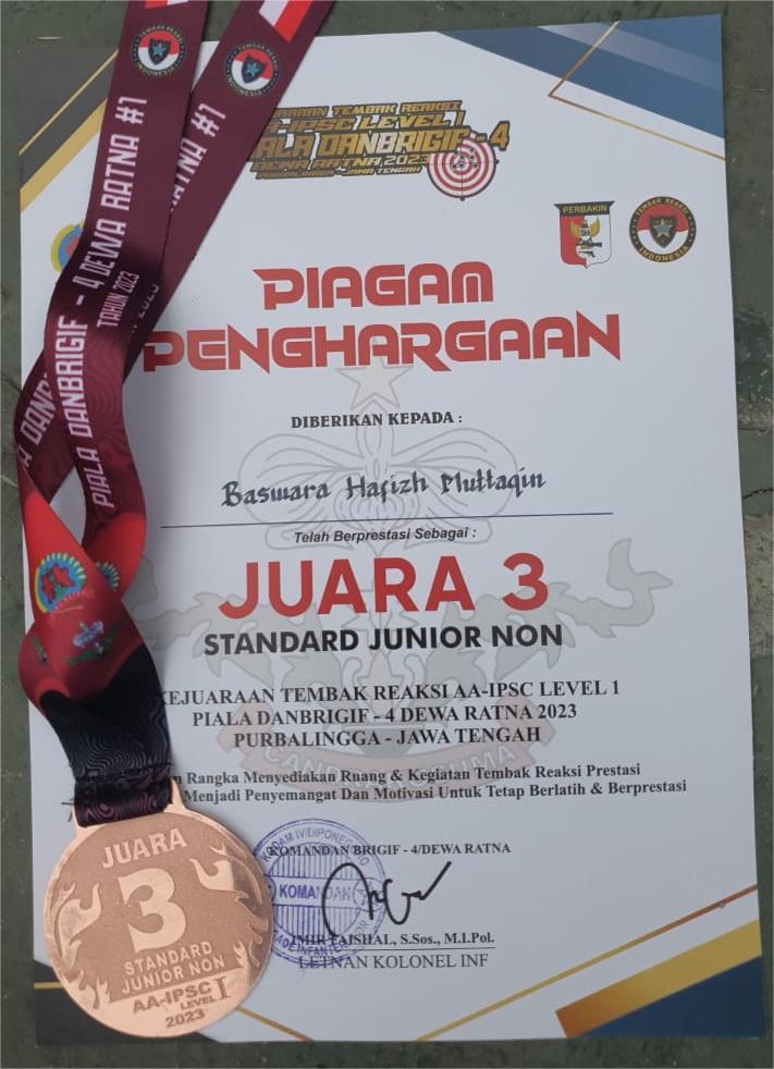 Juara 3 Standard Junior Danbrigif 2023
